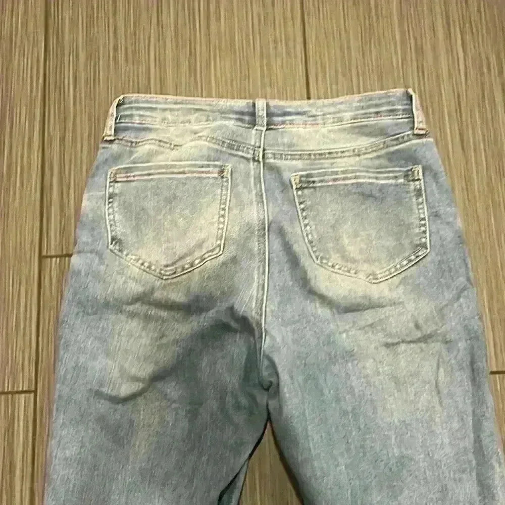 Abound Women's Blue Light Wash High Rise Zip Fly Skinny Denim Jeans Size 26 - Picture 6 of 10